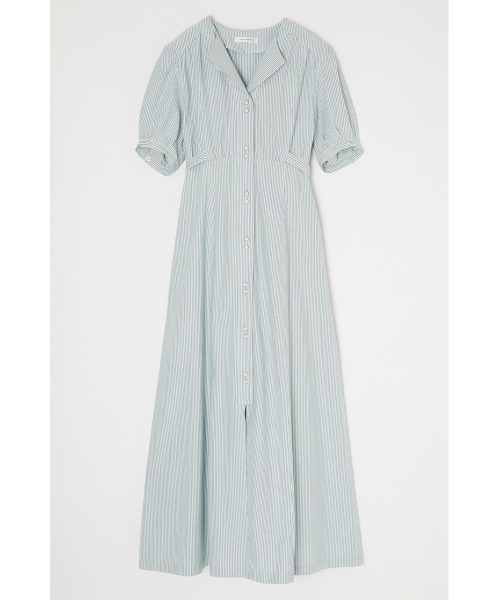 MOUSSY(マウジー)の「SIDE BELT FLARE DRESS(ワンピース・レディース・ベージュ系その他/グリーン系その他・1/2)」の8枚目の写真