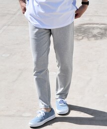 SHIPS any: ダンボールニット ストレッチ スリム テーパード ジョガー パンツ 24SS （セットアップ対応）◇