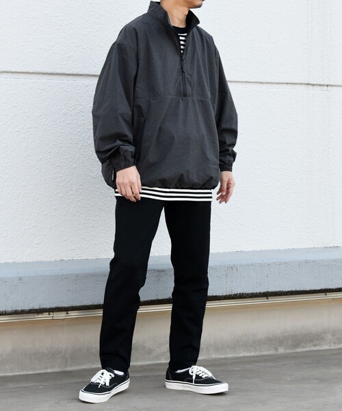 SHIPS any（シップス エニィ）の「SHIPS any: ダンボールニット ストレッチ スリム テーパード ジョガー パンツ 24SS （セットアップ対応）◇（その他パンツ・メンズ・グレー/ブラック/ダークグレー・SMALL/MEDIUM/LARGE/X-LARGE）」の13枚目の写真