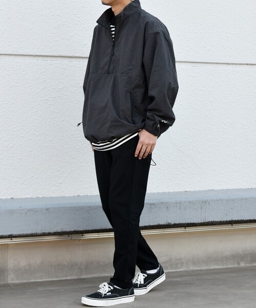 SHIPS any（シップス エニィ）の「SHIPS any: ダンボールニット ストレッチ スリム テーパード ジョガー パンツ 24SS （セットアップ対応）◇（その他パンツ・メンズ・グレー/ブラック/ダークグレー・SMALL/MEDIUM/LARGE/X-LARGE）」の14枚目の写真