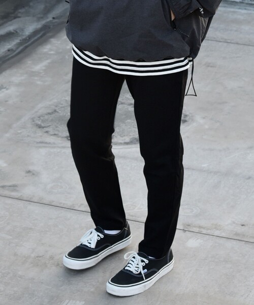 SHIPS any（シップス エニィ）の「SHIPS any: ダンボールニット ストレッチ スリム テーパード ジョガー パンツ 24SS （セットアップ対応）◇（その他パンツ・メンズ・グレー/ブラック/ダークグレー・SMALL/MEDIUM/LARGE/X-LARGE）」の15枚目の写真