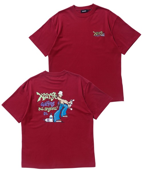 FUGAZI big mouth 大人気商品Tシャツ xlarge XLARGE×Mister Cartoon OG S/S TEE（Tシャツ/カットソー