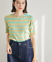 ROPE' PICNIC | グラデーションニットハーフスリーブ(ニット/セーター)