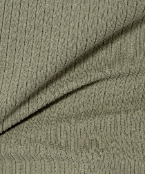 Another Edition（アナザーエディション）の「コットンリブショートスリーブ/AEBC　COリブ　SSL T◆（Tシャツ/カットソー・レディース・ホワイト/ブラック/オリーブ/ライトブルー・フリー）」の13枚目の写真