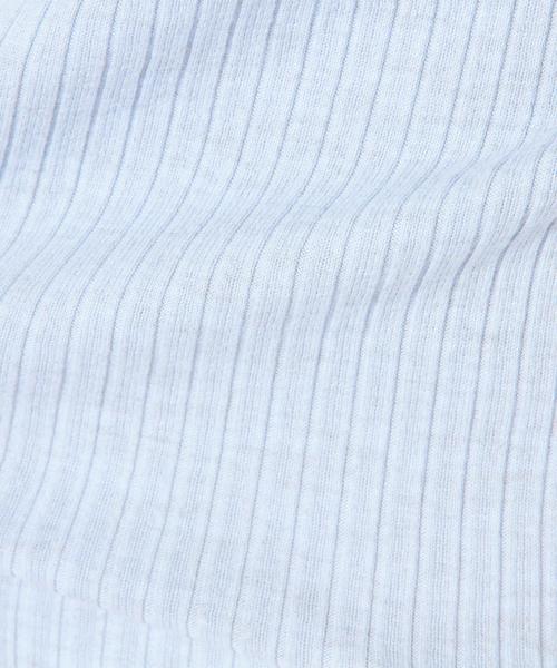 Another Edition（アナザーエディション）の「コットンリブショートスリーブ/AEBC　COリブ　SSL T◆（Tシャツ/カットソー・レディース・ホワイト/ブラック/オリーブ/ライトブルー・フリー）」の19枚目の写真