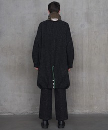 Omar Afridi COCOON COAT オマールアフリディ オマールアフリディ Omar Afridi BALOONED COCOON COAT （BLACK