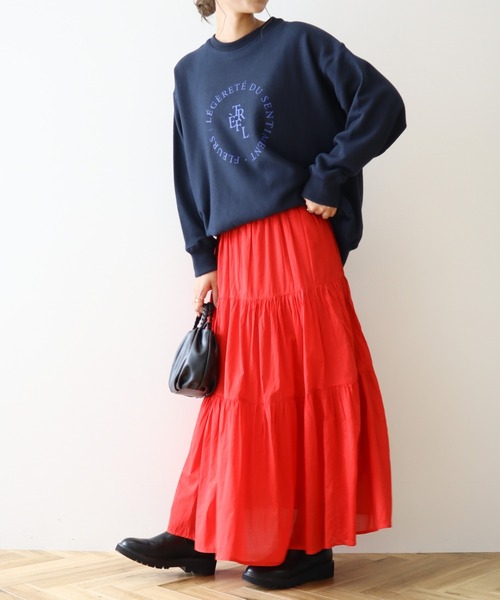 ヘンリックビブスコフ オレンジのふわふわスカート ヘンリックビブスコフ オレンジのふわふわスカート NEW ARRIVAL