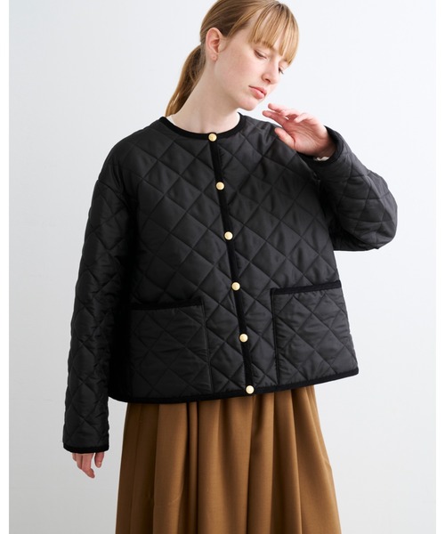 Traditional Weatherwear(トラディショナルウェザーウェア)の「ARKLEY A-LINE(その他アウター・レディース・ネイビー/ブラック・32/34)」の6枚目の写真