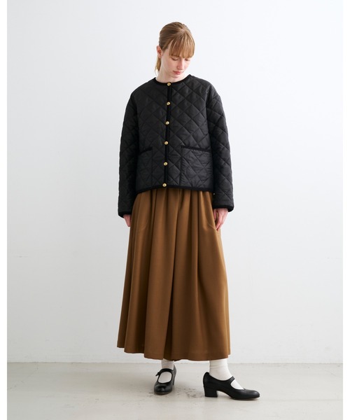 Traditional Weatherwear(トラディショナルウェザーウェア)の「ARKLEY A-LINE(その他アウター・レディース・ネイビー/ブラック・32/34)」の3枚目の写真