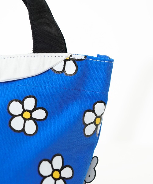 Miffy（ ミッフィー）の「【miffy/ミッフィー】 ミニトートバッグ/襟＆ボタンデザイン（トートバッグ・レディース・ブルー・FREE）」の4枚目の写真