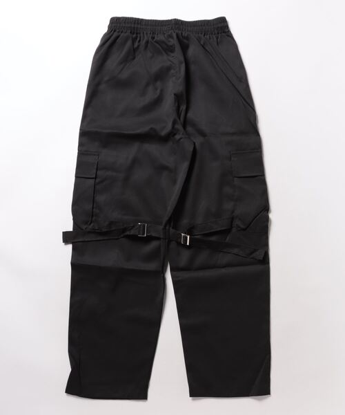 Burner(バーナー)の「【OKUOKU 0909】 ストレート / デザイン / パンツ oku-bottom-713857127974-28 Y(カーゴパンツ・メンズ・ブラック/カーキ・M/L)」の3枚目の写真