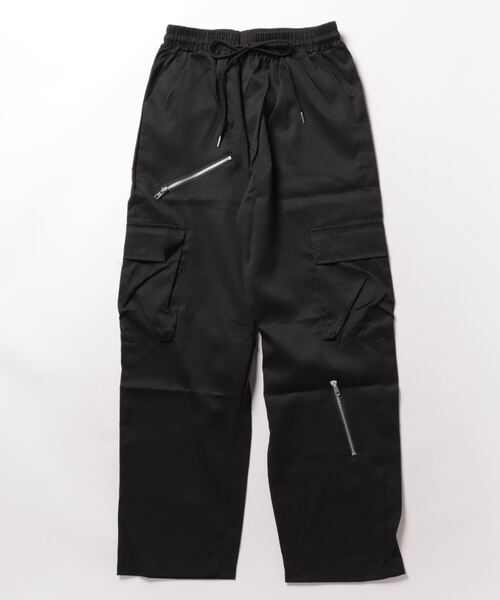 Burner(バーナー)の「【OKUOKU 0909】 ストレート / デザイン / パンツ oku-bottom-713857127974-28 Y(カーゴパンツ・メンズ・ブラック/カーキ・M/L)」の5枚目の写真