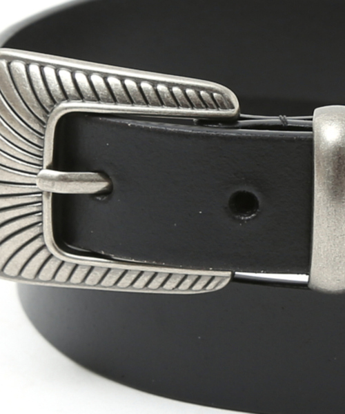 ABAHOUSE（アバハウス）の「WESTERN BELT / レザーウエスタンベルト/ユニセックス（ベルト・メンズ・ブラック系その他/ブラック系その他2/ダークブラウン/キャメル・フリー）」の8枚目の写真