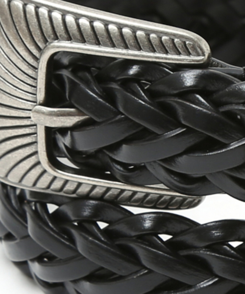 ABAHOUSE（アバハウス）の「WESTERN BELT / レザーウエスタンベルト/ユニセックス（ベルト・メンズ・ブラック系その他/ブラック系その他2/ダークブラウン/キャメル・フリー）」の12枚目の写真