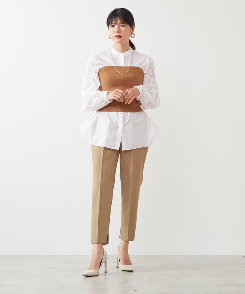 Tiara（ティアラ）の「ニットビスチェ（ニット/セーター・レディース・ブラック/キャメル・FREE）」の5枚目の写真