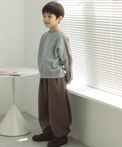 pairmanon(ペアマノン)の「ボリューム サーカスパンツ(その他パンツ・キッズ・ブラウン/モカ/ブラック/グレー・110/100/90/130/120/140/150)」の5枚目の写真