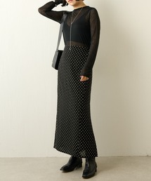 ☆試着のみ☆ウィムガゼットWhimGazette【店舗限定】JQドットスカート