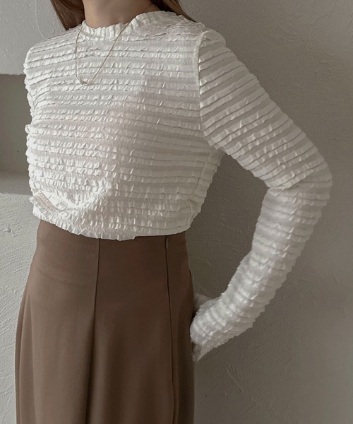 セール】【apres jour clair】フリルカーディガン【ZOZOTOWN限定  