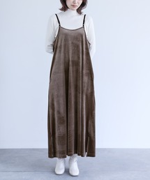 n'OrLABEL | 『ベロアキャミワンピース』(ワンピース)