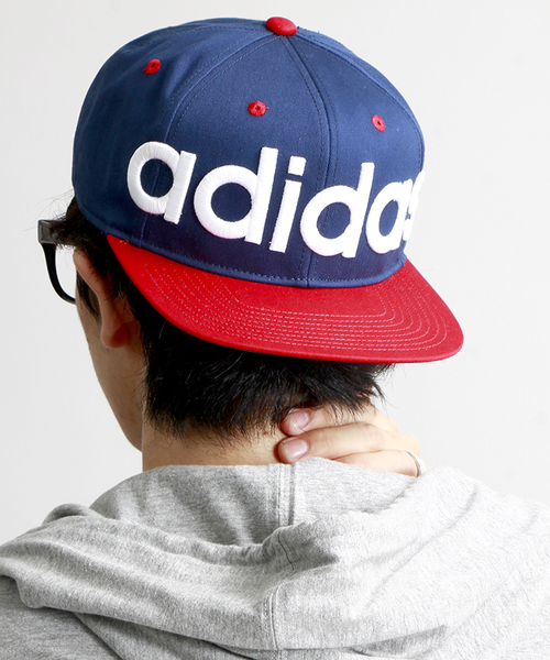 adidas(アディダス)の「∴WEGO/adidasベースボールキャップ(キャップ・メンズ・ホワイト/ブルー/トリコロール・FREE)」の3枚目の写真