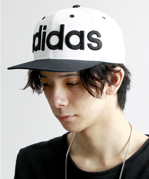 adidas(アディダス)の「∴WEGO/adidasベースボールキャップ(キャップ・メンズ・ホワイト/ブルー/トリコロール・FREE)」の9枚目の写真