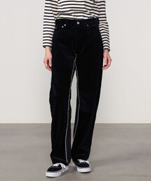 INSCRIRE | INSCRIRE | 〈別注〉コーデュロイパッチ デニムパンツ WOMEN(デニムパンツ)