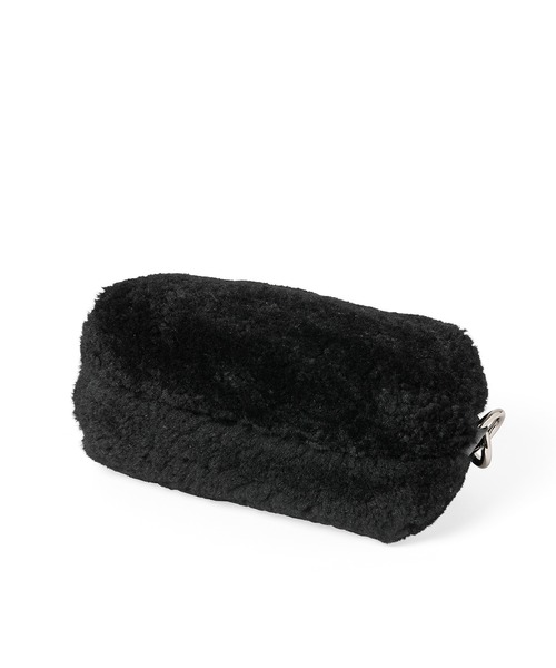 Epoi（エポイ）の「カーリー クラッチポーチ（クラッチバッグ・レディース・ブラック・FREE）」の4枚目の写真