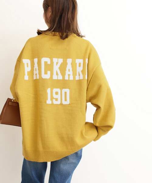 JOURNAL STANDARD relume(ジャーナルスタンダード レリューム)の「《追加2》別注【LOGAN Knitting Mills】*RELUMEジャカードニットプルオーバー(ニット/セーター・レディース・ブラック/イエロー/ブルー/チャコールグレー・FREE)」の1枚目の写真