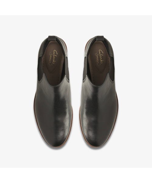 Taylor Shine / テイラーシャイン(ブラックレザー)（ブーツ）｜Clarks