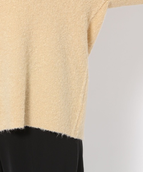 BARNYARDSTORM（バンヤードストーム）の「ブークレ深Vネックニット（ニット/セーター・レディース・モカ/ベージュ・FREE）」の17枚目の写真