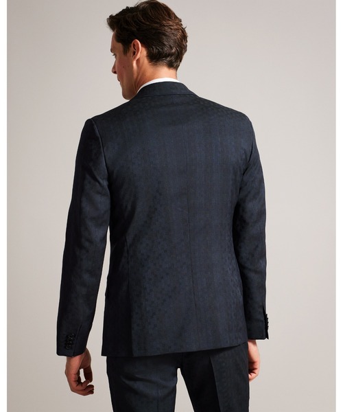 テッドベーカー (Ted Baker) メンズ スーツ・ジャケット アウター Tb T Edward Velvblzr Sn41 (Pink) Ted Baker（テッドベーカー）の「OWENJ ウール トナルチェック スーツ