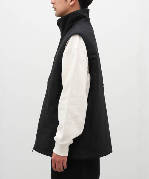 FILSON(フィルソン)の「【FILSON / フィルソン】Tin Cloth Primaloft Vest(ブルゾン・メンズ・ブラック・LARGE/MEDIUM)」の4枚目の写真