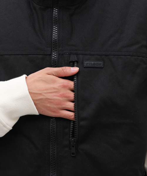FILSON(フィルソン)の「【FILSON / フィルソン】Tin Cloth Primaloft Vest(ブルゾン・メンズ・ブラック・LARGE/MEDIUM)」の9枚目の写真