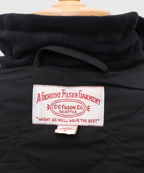 FILSON(フィルソン)の「【FILSON / フィルソン】Tin Cloth Primaloft Vest(ブルゾン・メンズ・ブラック・LARGE/MEDIUM)」の18枚目の写真
