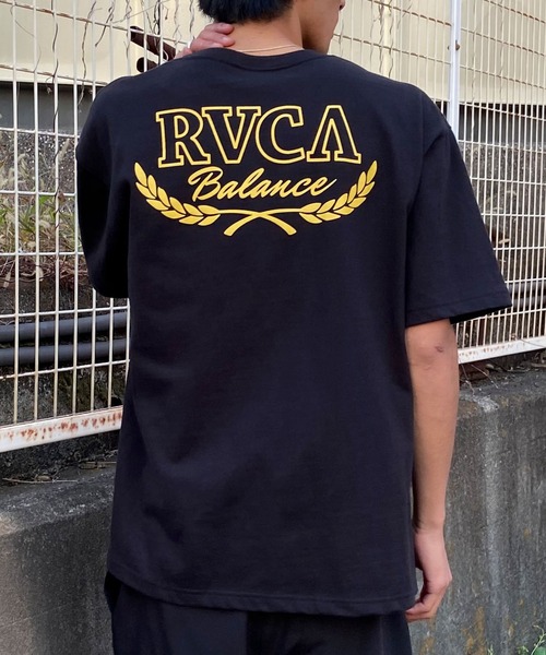 RVCA(ルーカ)の「【ZOZOTOWN限定】RVCA/ルーカ ポケットTシャツ オーバーサイズ 半袖Tee バックプリント BE041-229(Tシャツ/カットソー・メンズ・オレンジ/ホワイト/ブラック・L/M/S)」の5枚目の写真