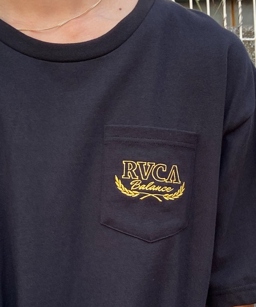 RVCA(ルーカ)の「【ZOZOTOWN限定】RVCA/ルーカ ポケットTシャツ オーバーサイズ 半袖Tee バックプリント BE041-229(Tシャツ/カットソー・メンズ・オレンジ/ホワイト/ブラック・L/M/S)」の17枚目の写真