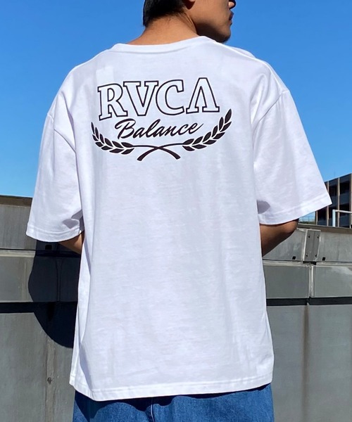 RVCA(ルーカ)の「【ZOZOTOWN限定】RVCA/ルーカ ポケットTシャツ オーバーサイズ 半袖Tee バックプリント BE041-229(Tシャツ/カットソー・メンズ・オレンジ/ホワイト/ブラック・L/M/S)」の7枚目の写真