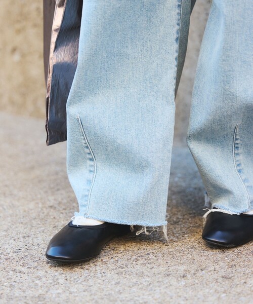 SOMETHING×FREAK'SSTORE SOMETHING/別注 TUCK CURVE WIDE｜Daytona Park(FREAK'S STORE