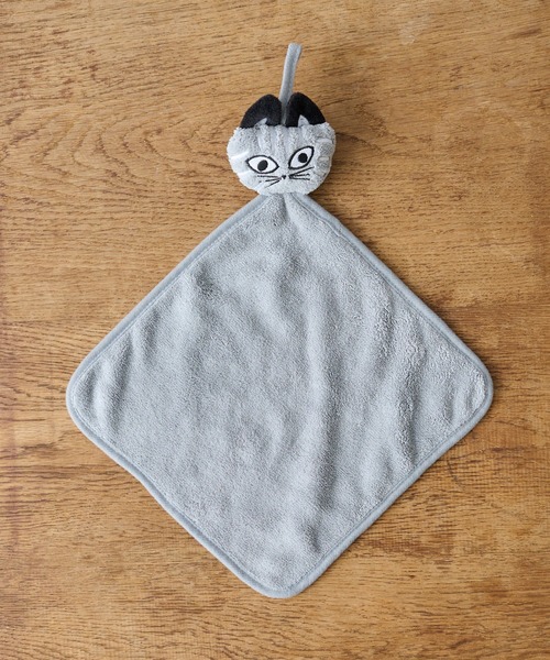 BIRTHDAY BAR（バースデイバー）の「【みやぎちか×BIRTHDAY BAR】ハンギングフェイスタオル（ハンカチ/ハンドタオル・レディース・グレー/ベージュ/ホワイト・フリー）」の10枚目の写真