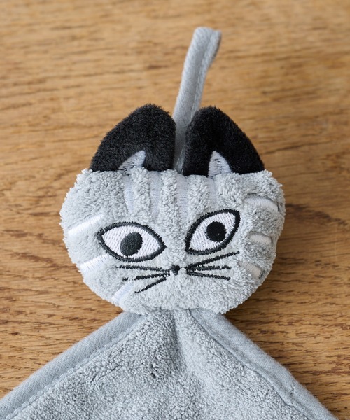 BIRTHDAY BAR（バースデイバー）の「【みやぎちか×BIRTHDAY BAR】ハンギングフェイスタオル（ハンカチ/ハンドタオル・レディース・グレー/ベージュ/ホワイト・フリー）」の11枚目の写真