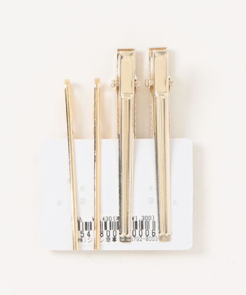 Three Four Time（ｽﾘｰﾌｫｰﾀｲﾑ）の「マーブルエポクリップ＆ピン（ヘアピン・レディース・ブルー/ピンク/ベージュ・FREE）」の4枚目の写真