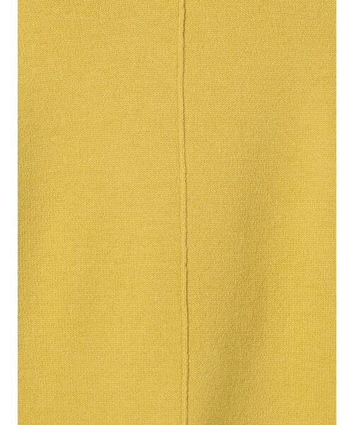 Te chichi TERRASSE（テチチテラス）の「バックスリットクルーネックトップス（ニット/セーター・レディース・オフホワイト/ミント/イエロー/ブラック・F）」の19枚目の写真