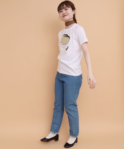 peu pres(プープレ)の「チーズTシャツ(Tシャツ/カットソー・レディース・ホワイト・FREE)」の21枚目の写真
