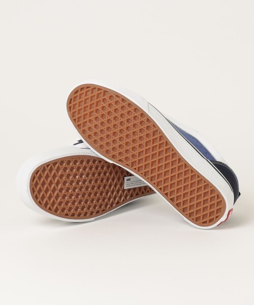 VANS(バンズ)の「VANS/ヴァンズ Knu Skool / VN0009QC6BT / VN0009QCNWD / ニュースクール(スニーカー・メンズ・ブラック/ネイビー・10/9/9.5/8/8.5)」の12枚目の写真