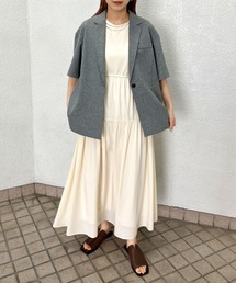 KBF | ノースリーブドロストワンピース(ワンピース)