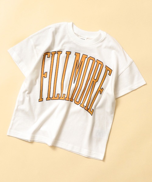 BREEZE（ブリーズ）の「【WEB限定】カレッジTシャツ（Tシャツ/カットソー・キッズ・イエロー/パープル/チャコール/サーモンピンク/グリーン/ターコイズブルー/オフホワイト/グレー/ブラック/アイボリー・100/90/130/120/150/110/140）」の2枚目の写真