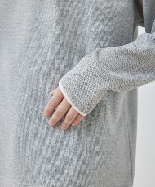 j.n.r.d(ジェー・エヌ・アール・ディー)の「j.n.r.d/フェイクレイヤードプルオーバー(Tシャツ/カットソー・メンズ・グレー/ブラック/ベージュ・L/LL/M)」の18枚目の写真