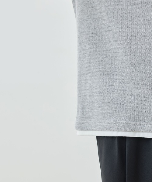 j.n.r.d(ジェー・エヌ・アール・ディー)の「j.n.r.d/フェイクレイヤードプルオーバー(Tシャツ/カットソー・メンズ・グレー/ブラック/ベージュ・L/LL/M)」の19枚目の写真