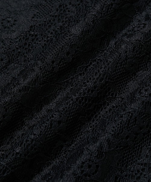 ROPE' PICNIC(ロペピクニック)の「総レースインナー(タンクトップ・レディース・ホワイト/ブラック・38/40)」の20枚目の写真