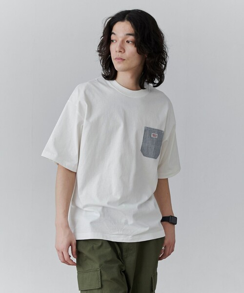 SMITH'S(スミス)の「SMITH’S(スミス)別注ワークポケットTシャツ(Tシャツ/カットソー・メンズ・ブラック/ホワイト/ダークグレー/ロイヤルブルー・S/M/L/XL)」の11枚目の写真